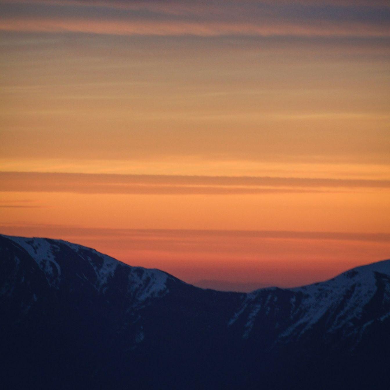 panoramic photography of mountain during golden hour